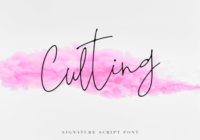 Culting Font - Featured Image