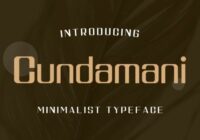 Cundamani Font - Featured Image