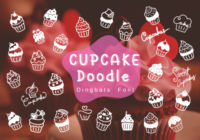 Cupcake Doodle Font - Featured Image