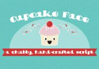 Cupcake Face Font - Featured Image