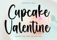 Cupcake Valentine Font - Featured Image