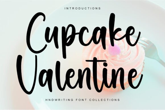 Cupcake Valentine Font - Featured Image