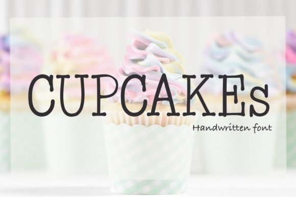 Cupcakes Font - Featured Image