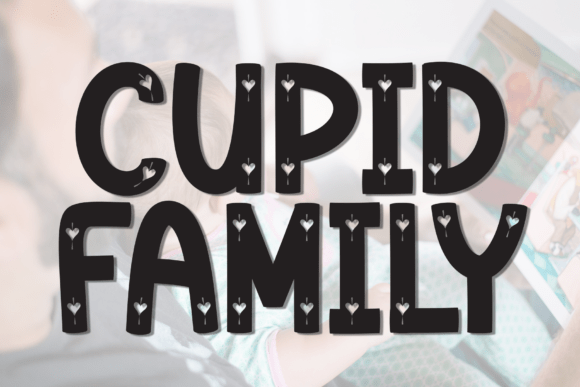 Cupid Family Font - Featured Image