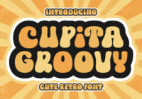 Cupita Groovy Font - Featured Image