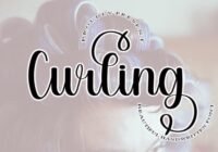 Curling Font - Featured Image