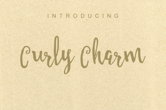 Curly Charm Font - Featured Image