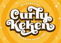 Curly Keken Font - Featured Image