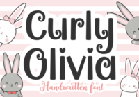 Curly Olivia Font - Featured Image