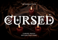 Cursed Magic Font - Featured Image