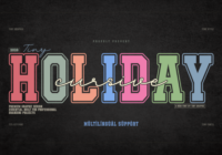 Cursive Holiday Font - Featured Image