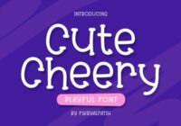 Cute Cheery Font - Featured Image