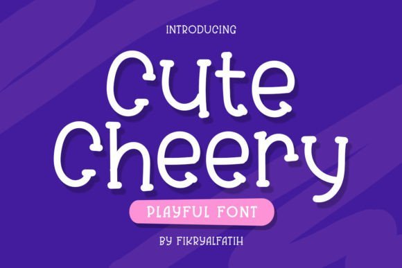 Cute Cheery Font - Featured Image