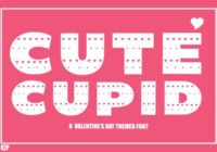 Cute Cupid Font - Featured Image