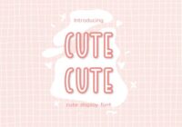Cute Cute Font - Featured Image
