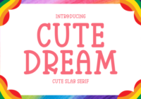 Cute Dream Font - Featured Image
