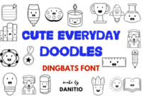 Cute Everyday Font - Featured Image