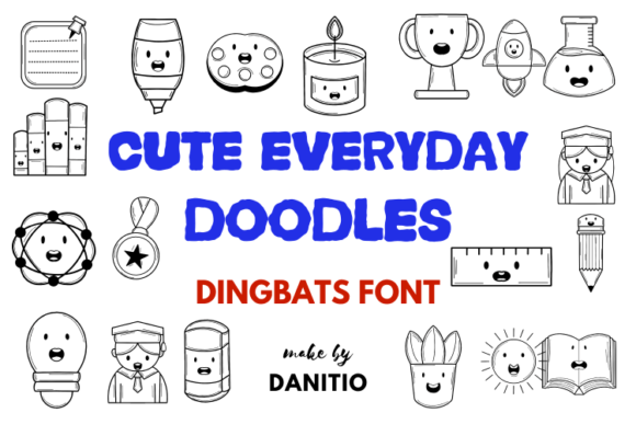 Cute Everyday Font - Featured Image