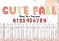 Cute Fall Font - Featured Image
