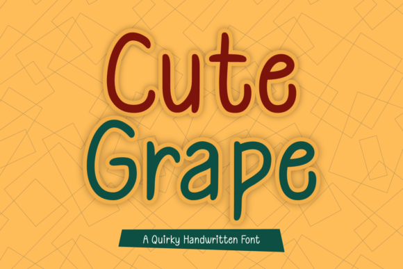 Cute Grape Font - Featured Image