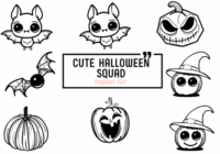Cute Halloween Squad Font - Featured Image