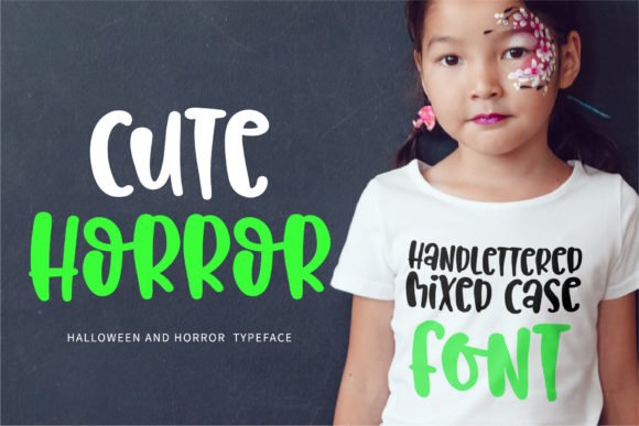 Cute Horror Font - Featured Image