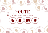 Cute Lamp Font - Featured Image