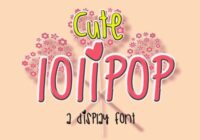 Cute Lolipop Font - Featured Image