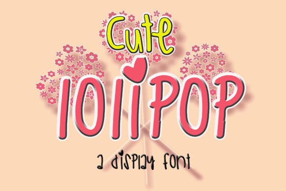 Cute Lolipop Font - Featured Image