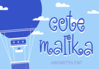 Cute Malika Font - Featured Image