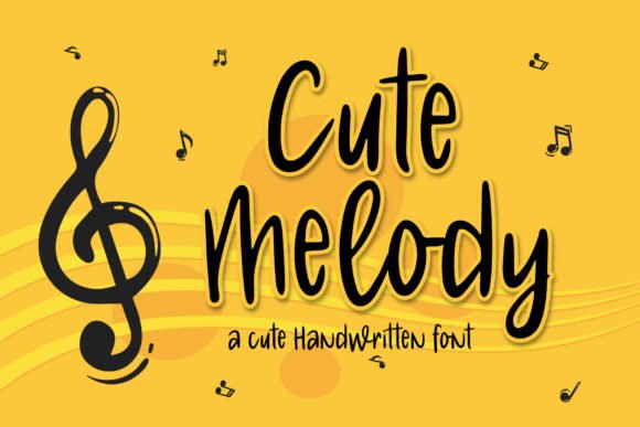 Cute Melody Font - Featured Image