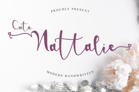 Cute Nattalie Font - Featured Image