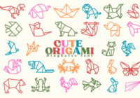 Cute Origami Font - Featured Image