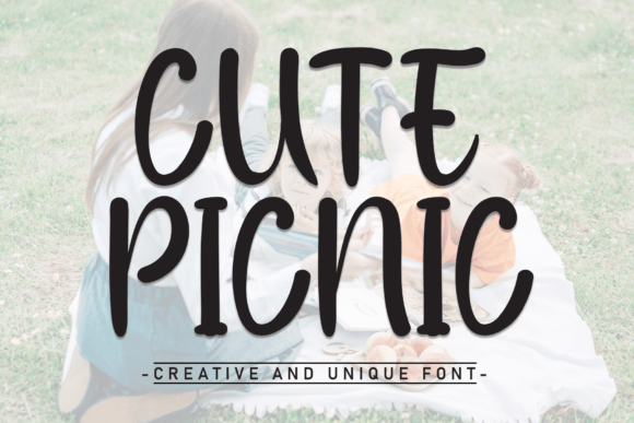 Cute Picnic Font - Featured Image