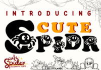 Cute Spider Font - Featured Image