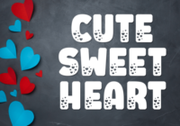 Cute Sweet Heart Font - Featured Image