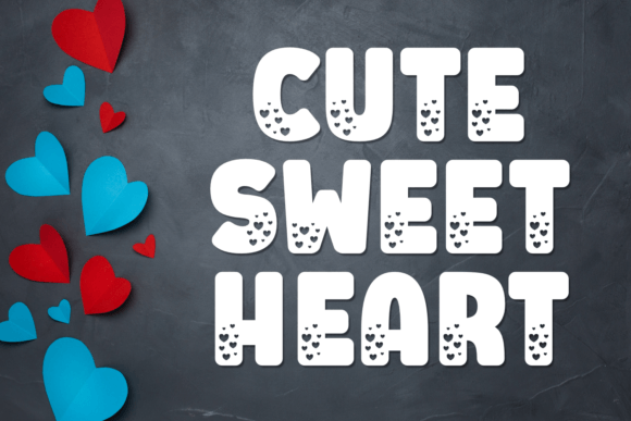 Cute Sweet Heart Font - Featured Image