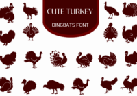 Cute Turkey Font - Featured Image