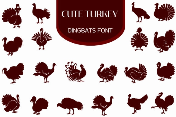 Cute Turkey Font - Featured Image