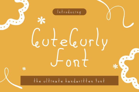 Cutecurly Font - Featured Image