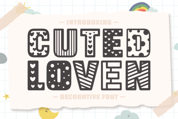 Cuted Loven Font - Featured Image