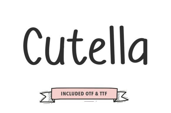 Cutella Notes Font - Featured Image