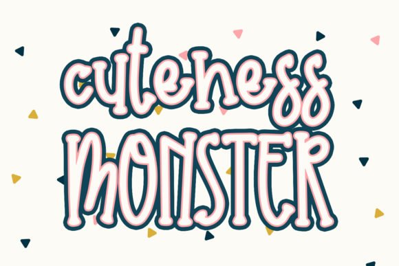 Cuteness Monster Font - Featured Image