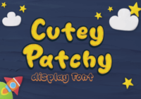Cutey Patchy Font - Featured Image