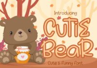 Cutie Bear Font - Featured Image