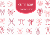 Cutie Bow Font - Featured Image