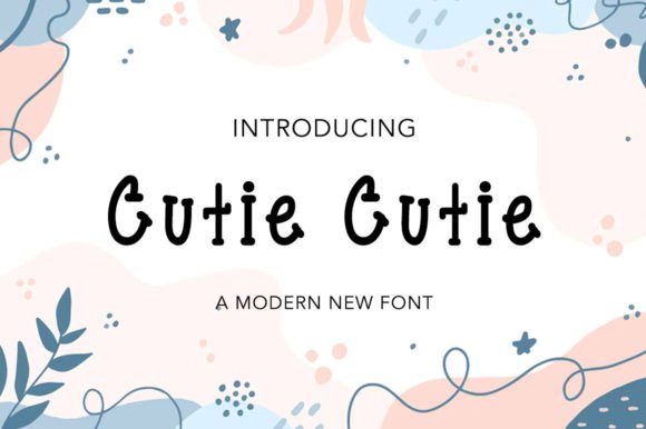 Cutie Cutie Font - Featured Image
