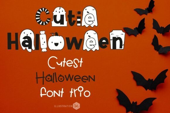 Cutie Halloween Trio Font - Featured Image