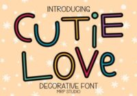 Cutie Love Font - Featured Image