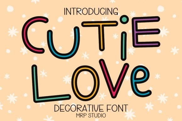 Cutie Love Font - Featured Image